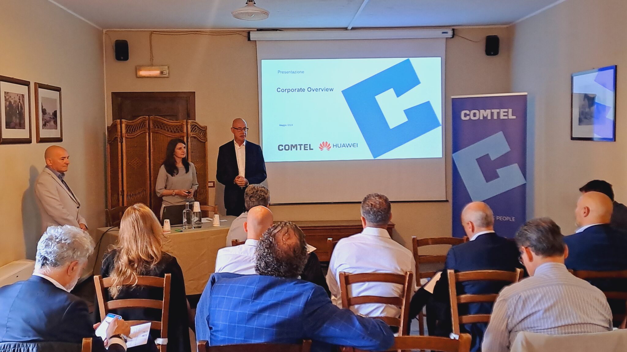 Seconda tappa del “Roadshow Sales Team Comtel-Huawei” a Vimercate