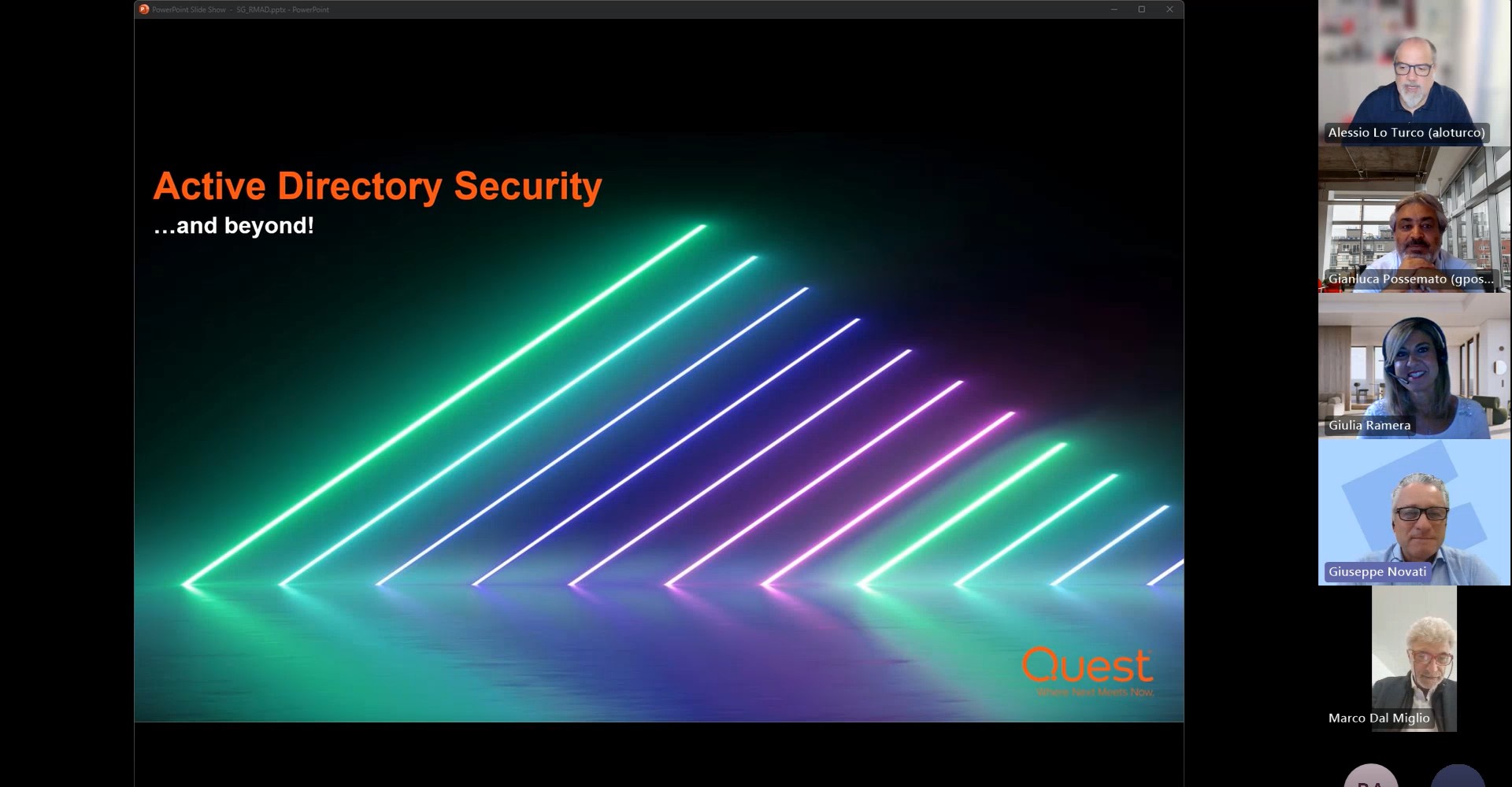 Webinar Active Directory Security…and Beyond!